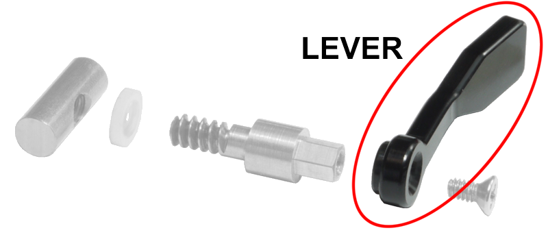 Lever for Braca Adjustable Shaft System