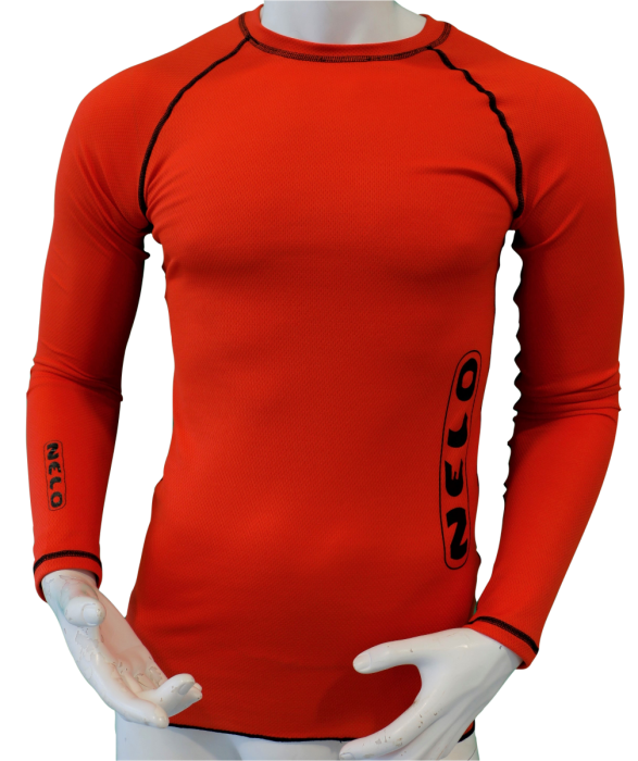 Nelo Long Sleeve: Red, Vemillion, Fuchsia